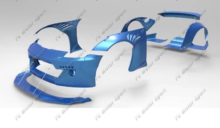 Fiber Glass Bodykit Fit For 2002-2008 350Z Z33 RB V2 Body Kit - Worldwide Exotic Styles