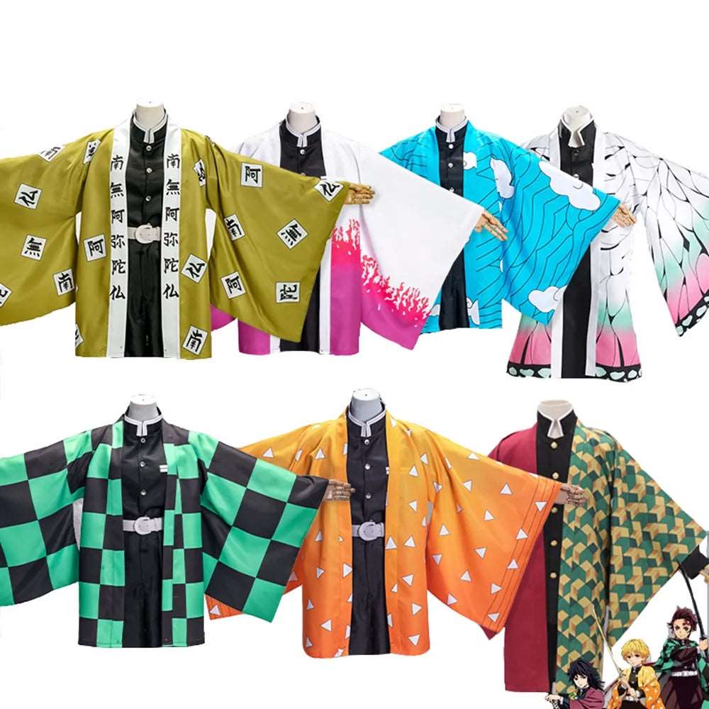 Demon Slayer Casual Kimono Cloak - Worldwide Exotic Styles