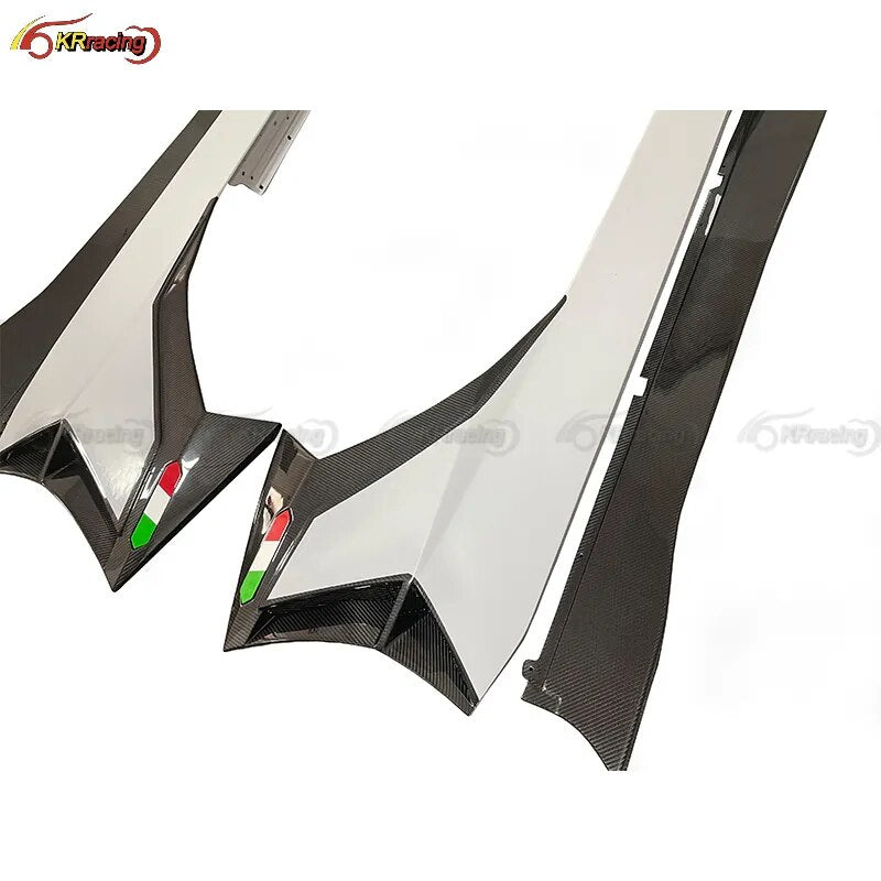 Upgrade SVJ Body Kit Side Skirts For Lambo Aventador LP700-2 2011-2015