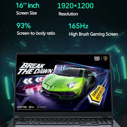 16 inch Gaming Laptop Intel Core i9-12900H NVIDIA RTX 4060 8G 64GB RMD 4TB SSD DDR4 Windows 11 HD Camera - Worldwide Exotic Styles