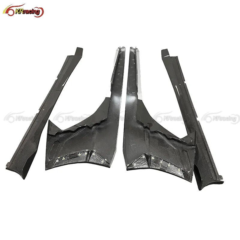 Upgrade SVJ Body Kit Side Skirts For Lambo Aventador LP700-2 2011-2015