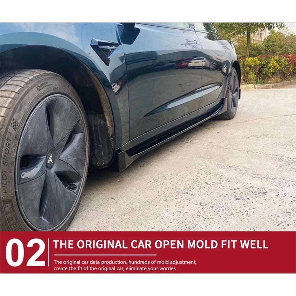 2023 Model Y  Body Kit For Tesla Model 3 Parts 2017-2023 - Worldwide Exotic Styles