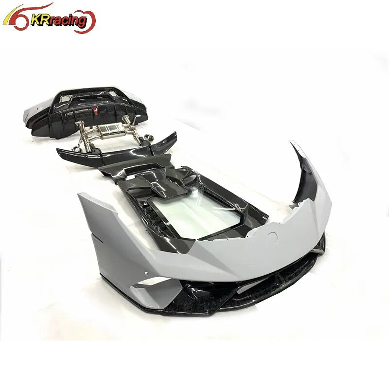 Upgraded Performante Style Carbon Fiber Body Kit For Lambo Huracan LP580 LP610 2014-2018 - Worldwide Exotic Styles